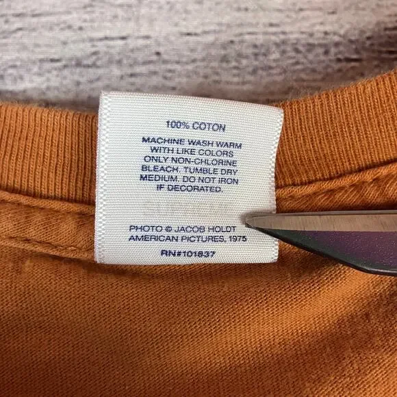 2019 Supreme American Picture Burnt Orange T-shirt